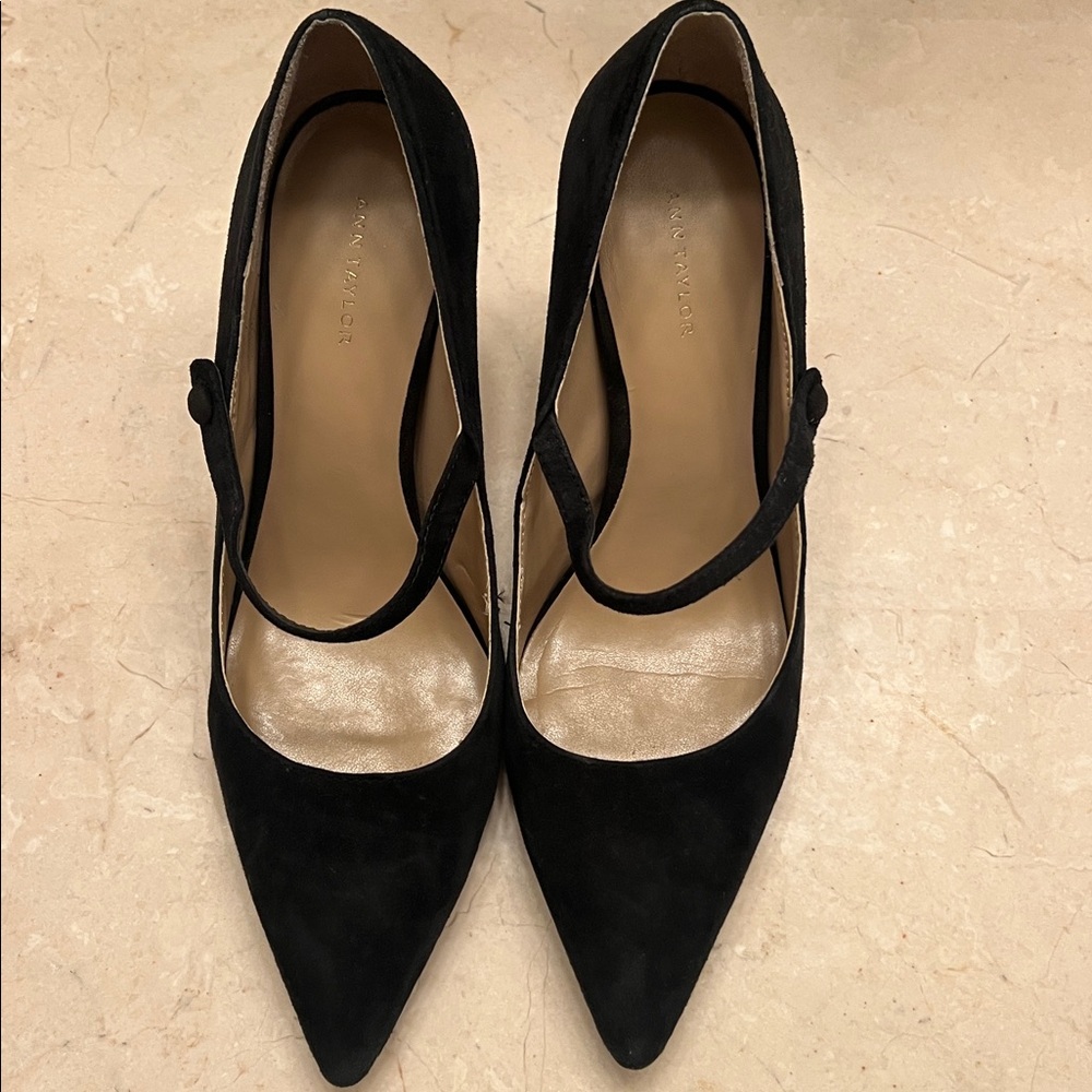 Black Pointed Toe Heels